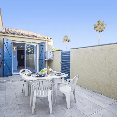 Maisonette Avec Cours Privative Dans Securisée Avec Piscine * Canet-en-Roussillon