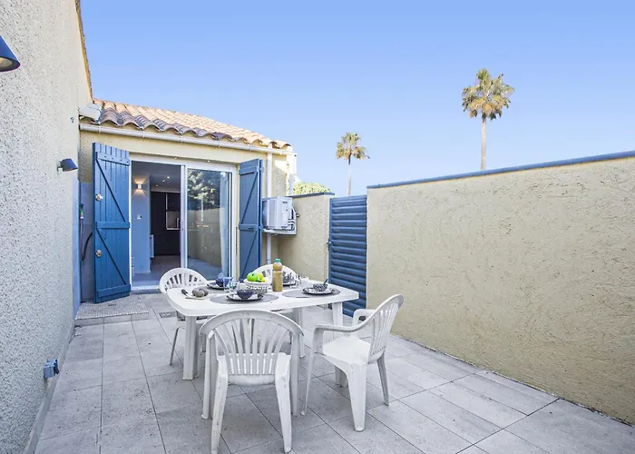 Maisonette Avec Cours Privative Dans Securisee Avec Piscine * Canet-en-Roussillon